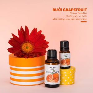 Tinh dầu bưởi Haku Farm - Hỗ trợ điều trị rụng tóc hữu hiệu và an toàn