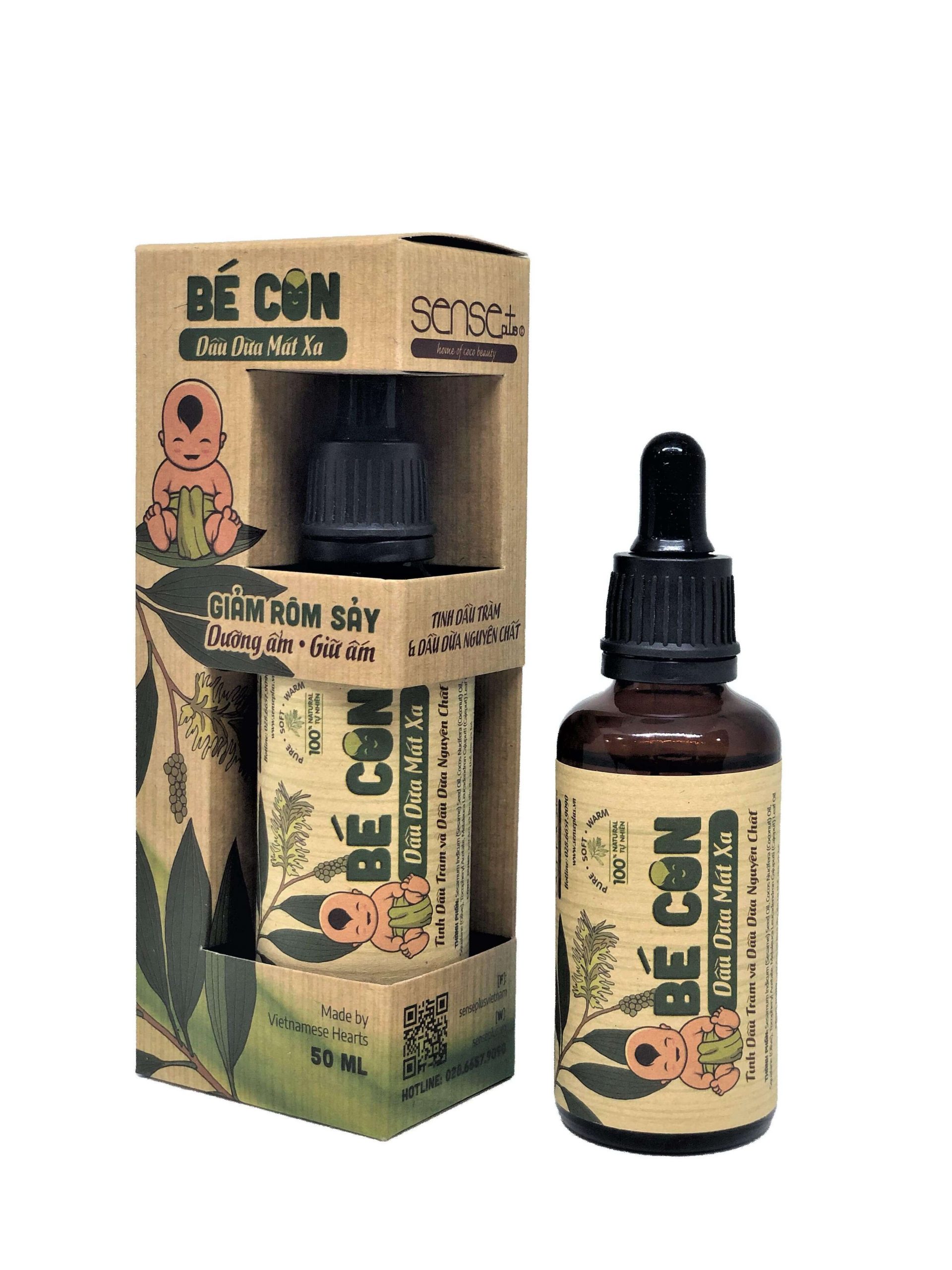 dau massage cho tre so sinh