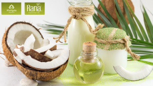 thoa dau dua len mat